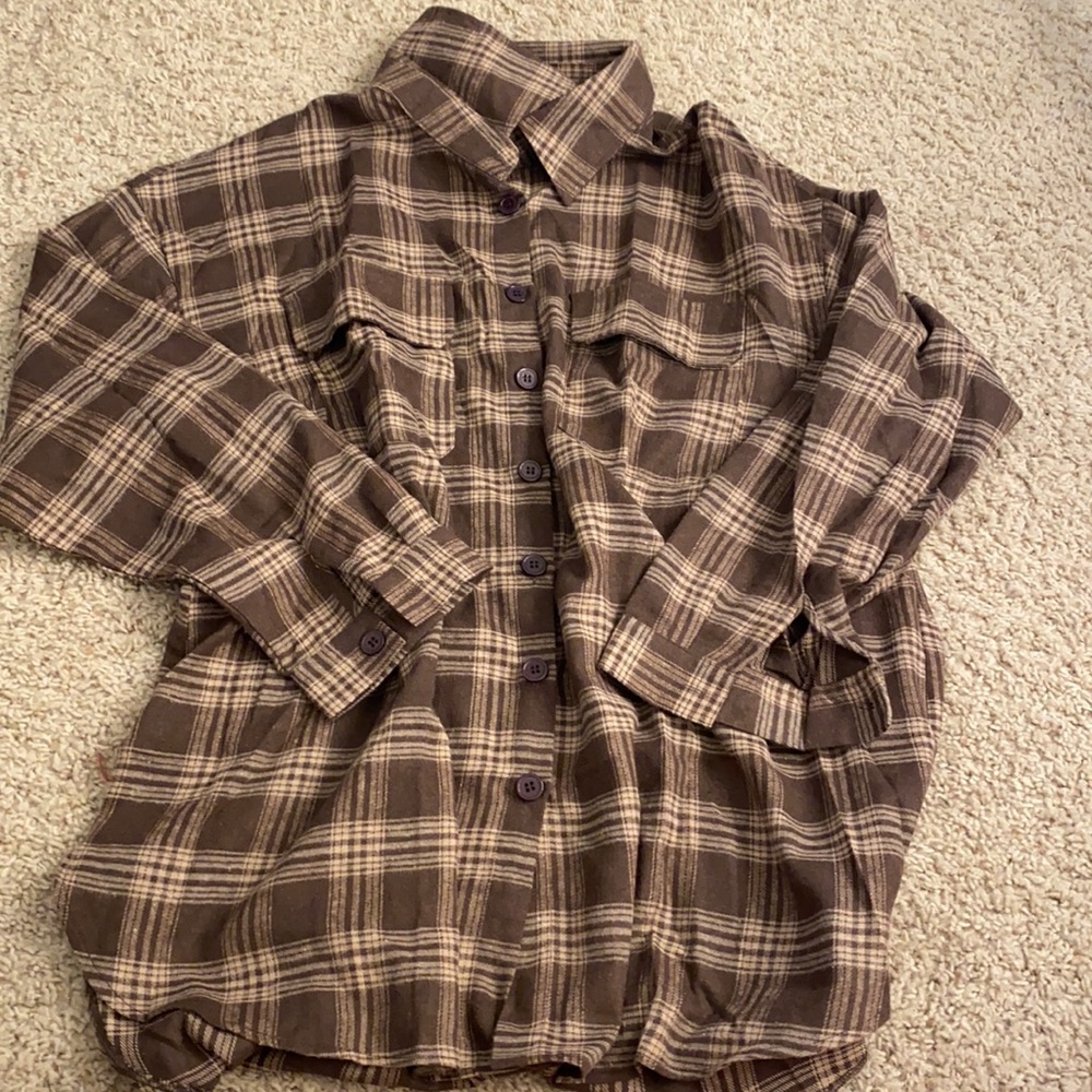 Brown Flannel
